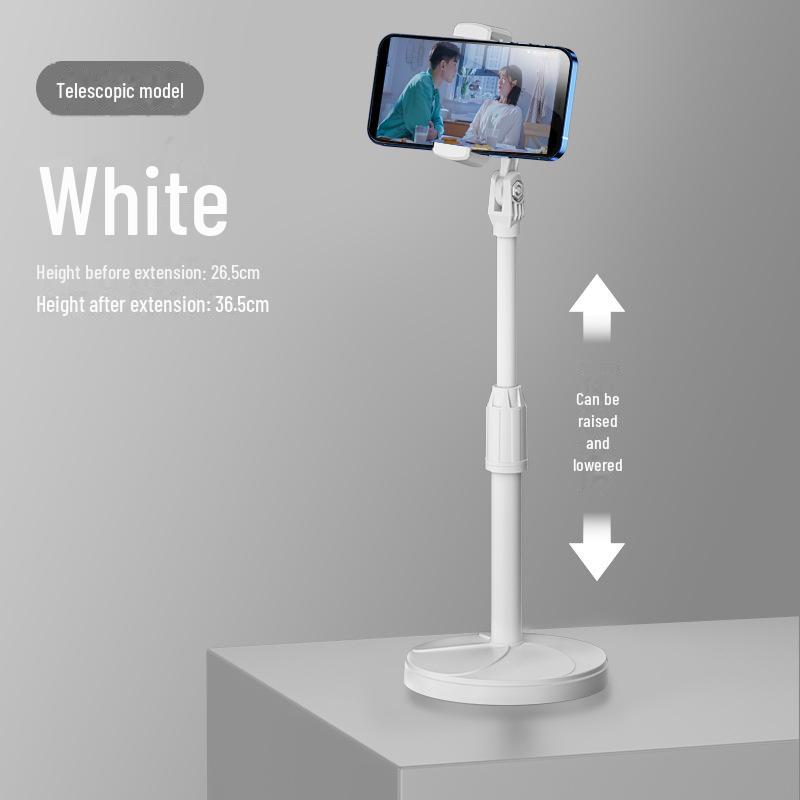 Invisible Mobile Phone Stand: Retractable Desktop Holder for Lazy Live Streaming and Online Classes