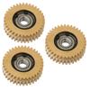 3 PCS Electric Bicycle 36T Motor Gears Light Weight 38mm Copper Bicycle Motor Gear Set for Scooter