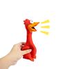 Latex Squeaky Chicken Pet Toy Bite-resistant And Teeth Grinding 75g