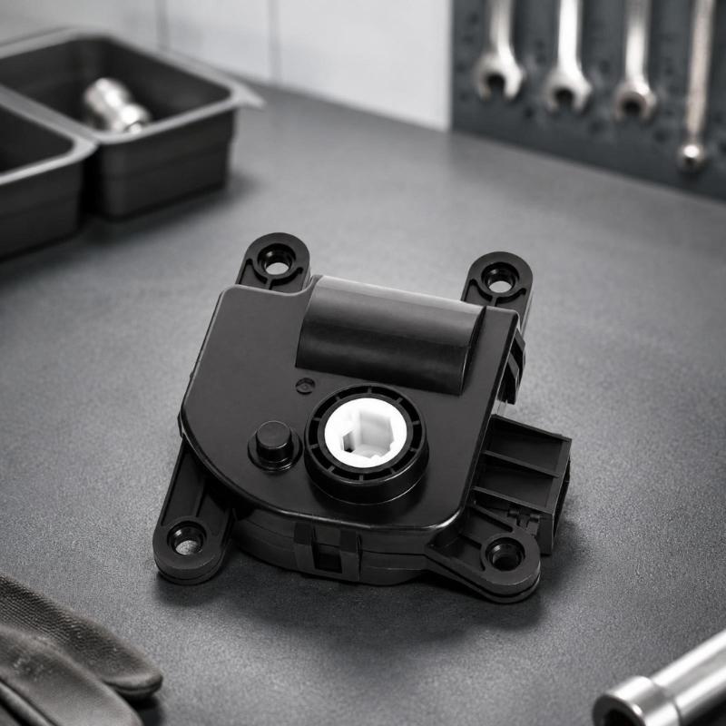 Vehicle HVAC Blend Door Actuator 971621JAA0 for Heater and Air Mix Door Service, Visible Mounting Ears with Drive Socket Output Service Part
