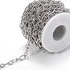 1meter/lot Stainless Steel Rolo Cable Bulk Chains for Jewelry Making Link DIY Punk Necklace Hiphop Bracelet Accessories Handmade