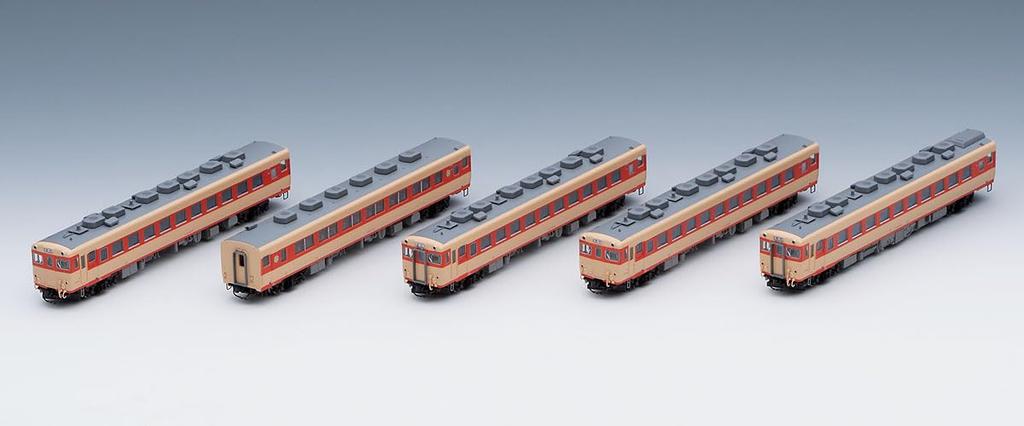 TOMIX N Gauge JNR Kiha 58 Series Tokiwa Set 98493 Railway Model Diesel Car