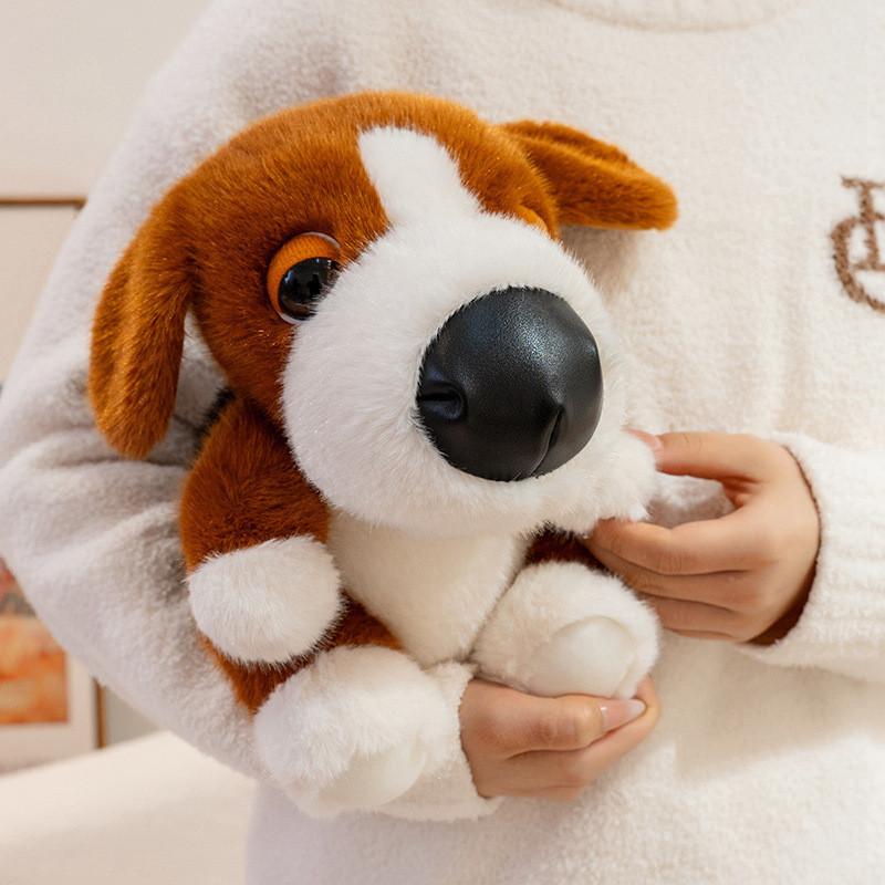 Cute Husky Plush Toy With Pp Cotton Filling For Kids And Collectors