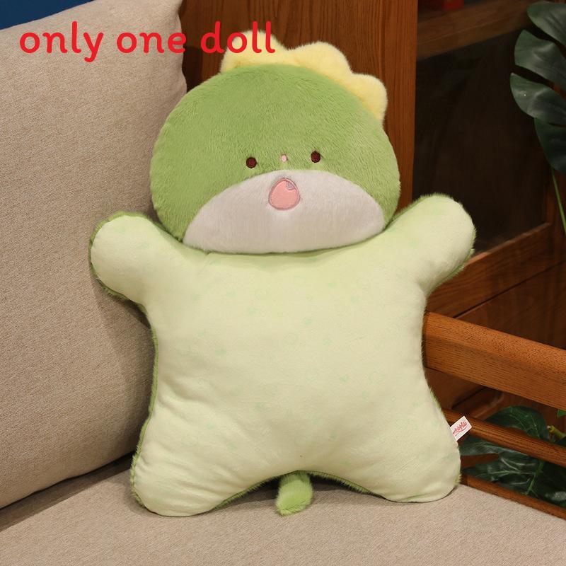 Cat Rabbit Duck Fox Panda Plush Pillow With Soft Short Fur For Stress Relief And Comfort For All Ages