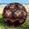 FC Bayern Print Size 5 Soccer Ball, PU Wear Resistant Football for Match Training and Daily Practice, Birthday Gift for Soccer Fans