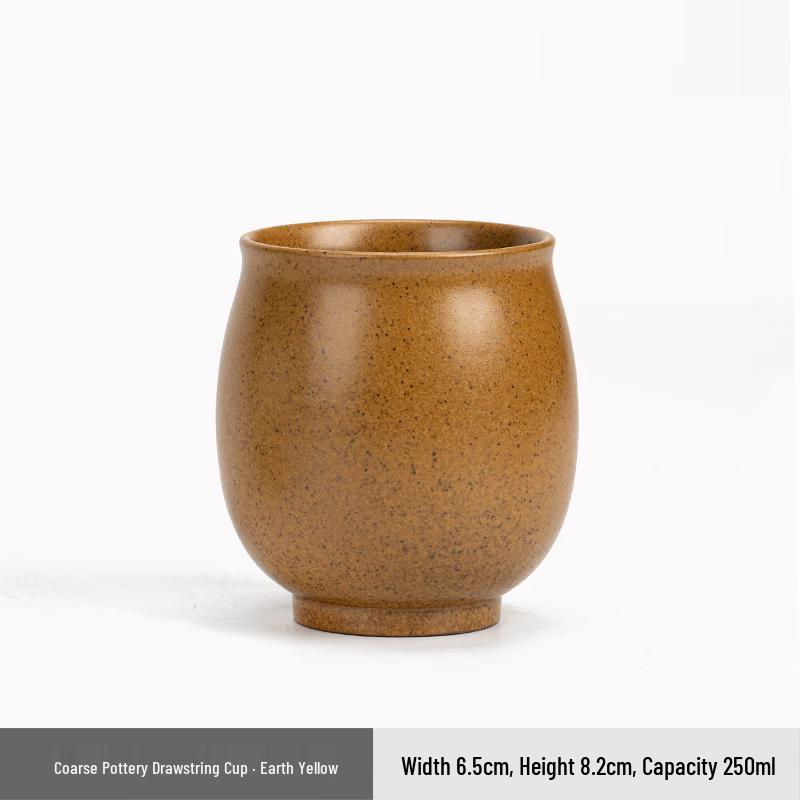 Japanese Rough Pottery Teacup