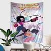 Animation SSteven UUniverse DIY Wall Tapestry Hippie Flower Wall Carpets Dorm Decor Wall Art Decor