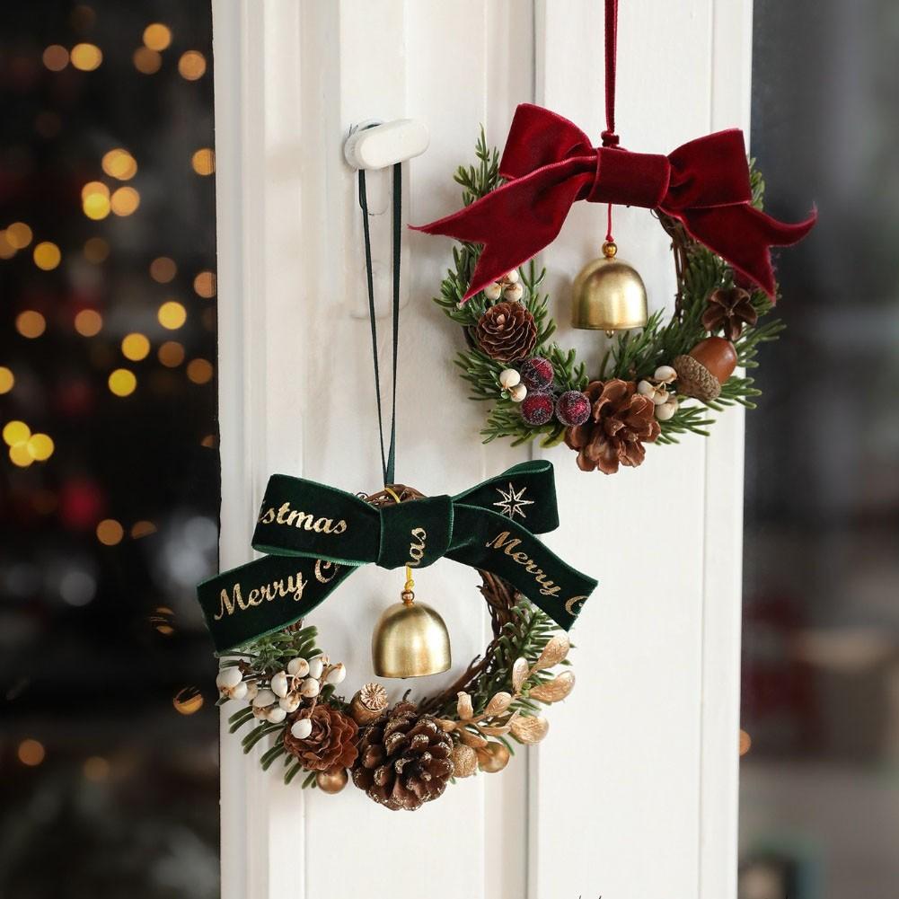 Christmas Door Hanger Jingle Bells Decor Clear Harmonious Sounds