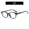 Round Glasses Frame Women Men Fashion Anti Blue Light Eyeglasses Vintage Optical Computer Eyewear Women Sunglasses Gafas Hombre