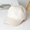 Cotton soft top baseball cap men's summer deepened top cap hat women's tide