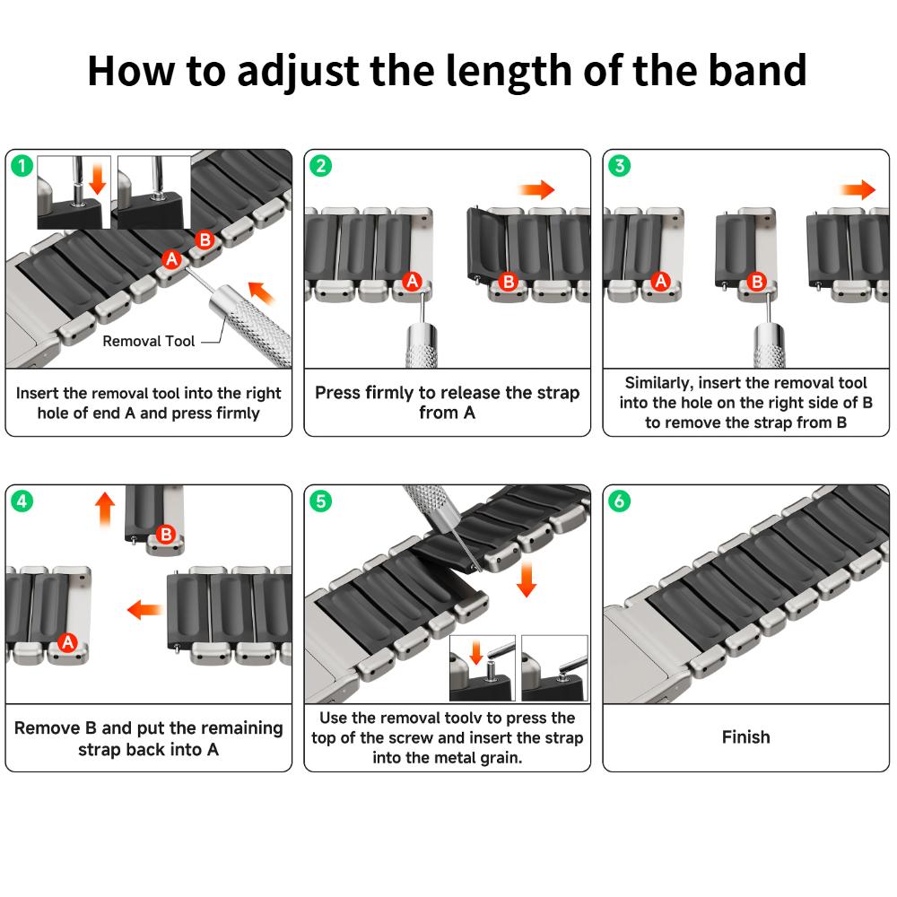 Titanium Fluoroelastomer Rubber Strap For Apple Watch Series 11 Band 46mm Magnetic Belt For Iwatch Ultra3 49mm 10 9 8 7 45mm 6 5 4 Se 44mm 42mm