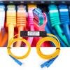 Singlemode Fiber Optic Splitter 1x2 FBT Splitter Module with SCUPC Interface 13101550nm