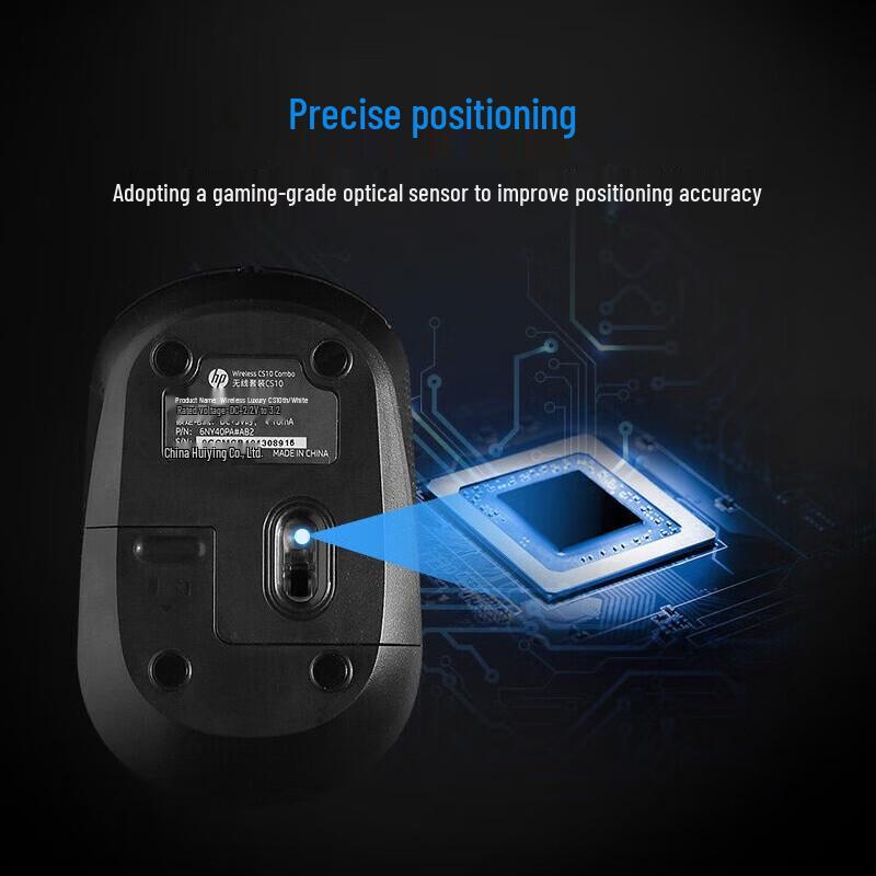 HP CS10 Wired Office Keyboard and Mouse Combo