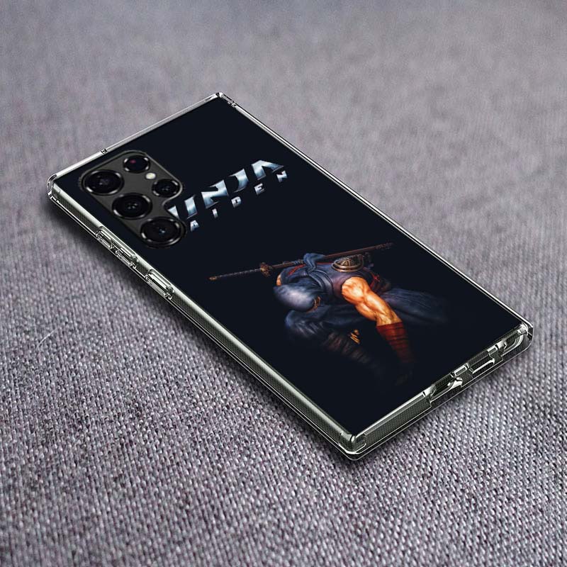N-Ninja Gaiden NG4 Phone Case For Samsung Galaxy S24 S23 S21 S20 FE S22 S26 Ultra S25 Edge S10 Plus Cover Clear TPU Capa Shell C