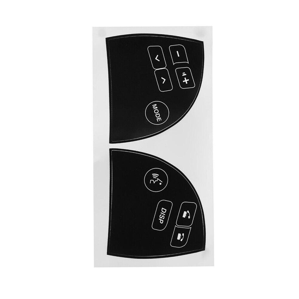 

New Steering Wheel Control Button Decals Stickers Fit For Lexus ES350 2007-2012