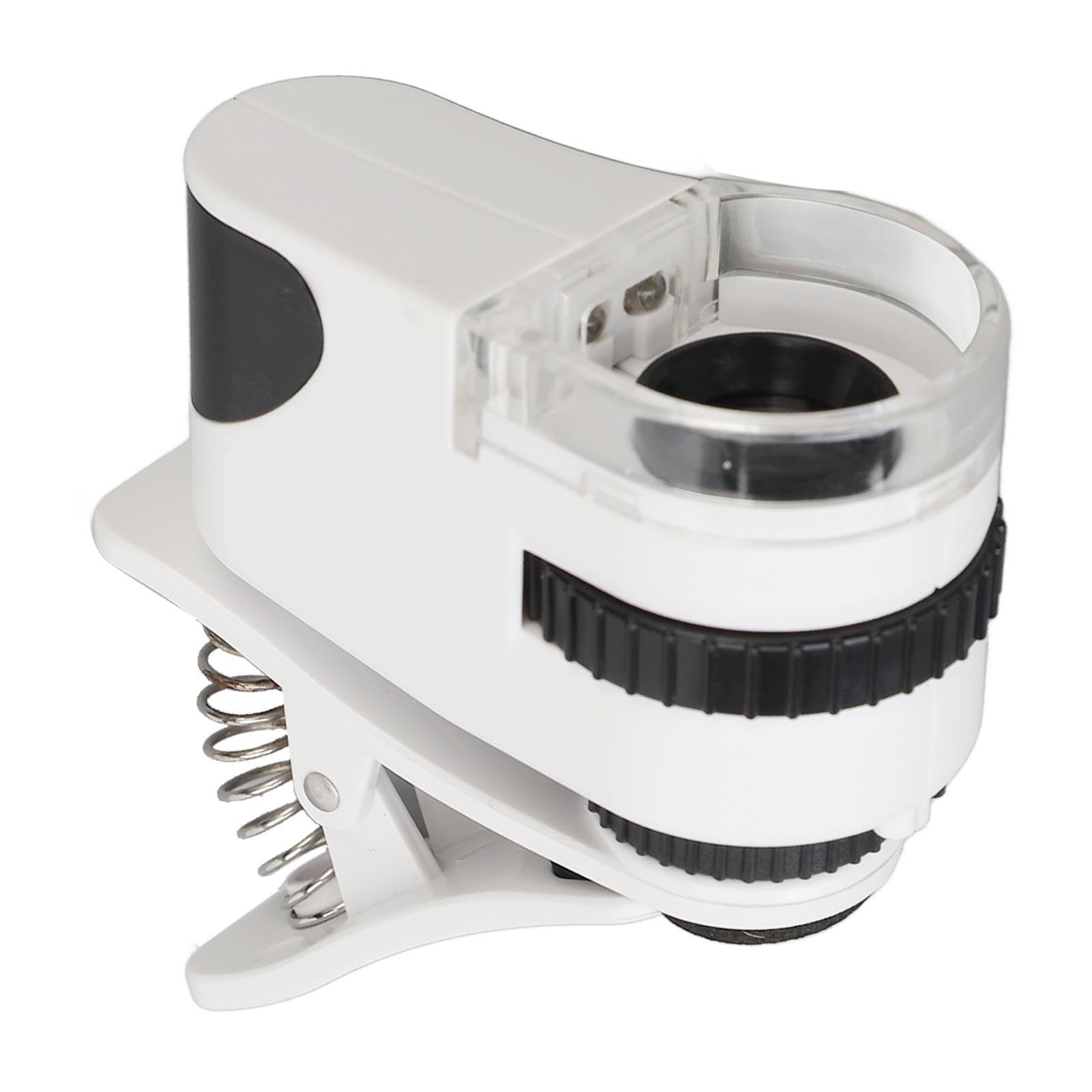 

Настільна лупа з LED та УФ-підсвічуванням, 50-кратне збільшення, універсальні мікроскопи, ювелірна лупа для