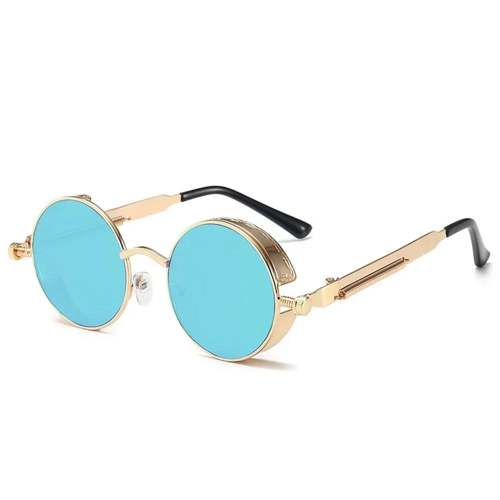 Clip On Sunglasses Men Steampunk Vintage Retro UV400 Lentes Fashion Glasses Women Unisex Brand Design