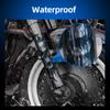1 Par de Adesivo Decalque Caveira para Garfo Dianteiro de Motocicleta Universal Gráfico Zumbi À Prova d'Água Para Harley Honda Yamaha Kawasaki Suzuki
