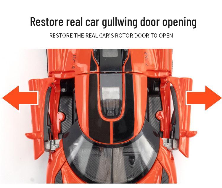 1:32 Koenigsegg Jesko Alloy Sports Car Model Toy for Kids