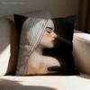 R-Rosalia Lux Throw Pillow Case For 50X50Cm 40X40Cm 55X55Cm 45X45Cm 30X30Cm Square Bedroom Pillowcase Cover