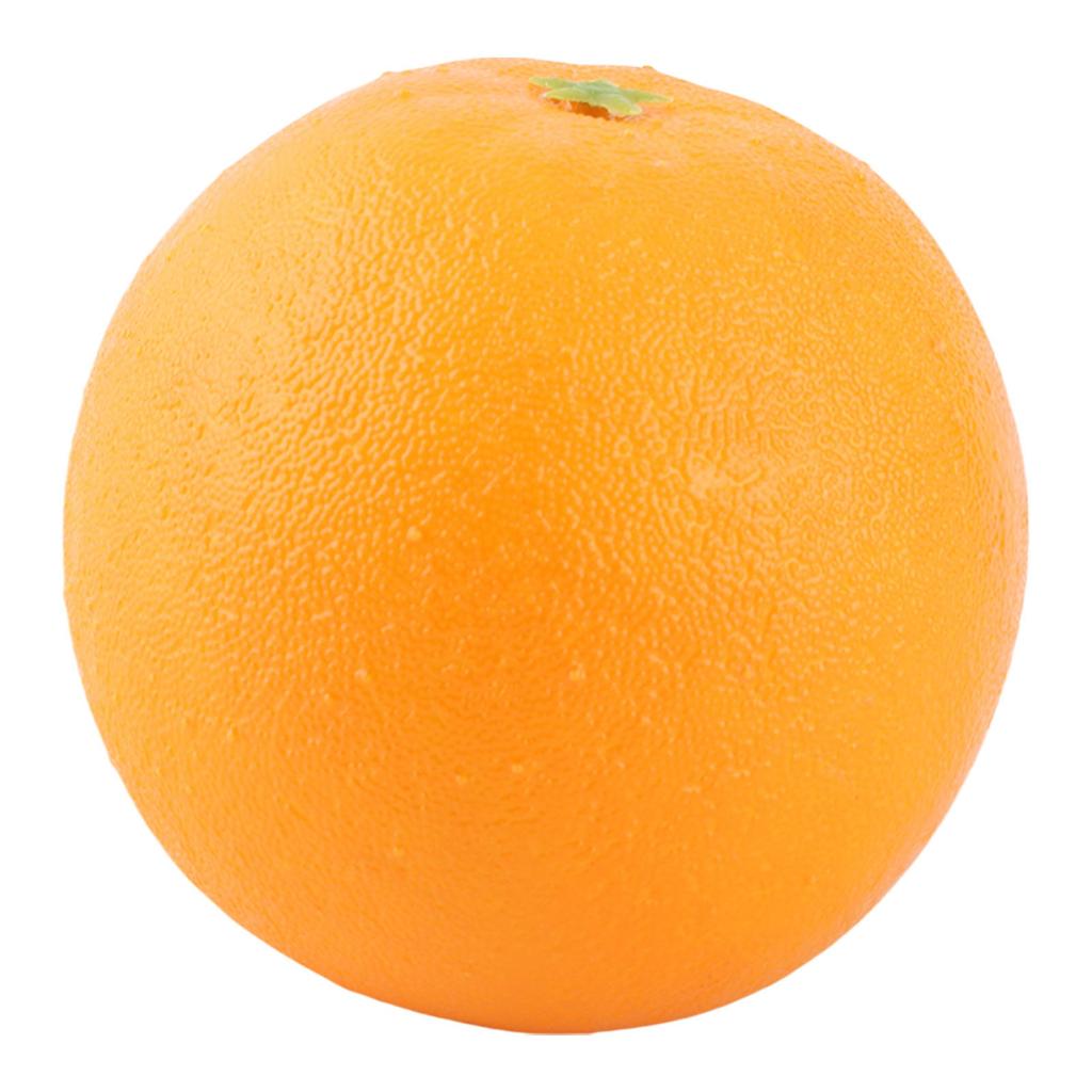 Artificial Orange Lifelike Decorative Fake Orange EVA Foam Fruit Model for Home Decor Photographic Props