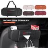 Car Backseat Tissue Hooks Multi-Pocket Design Storage Box Auto Accessories For Outlander Lancer Eclipse Mirage