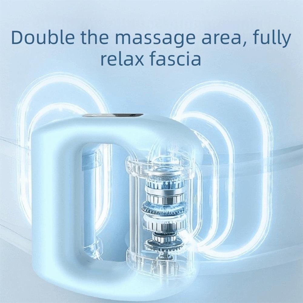 Tragbarer Massage Ring Ergonomischer Handheld Massager Fitnessgerät Faszien Massager Körperformung