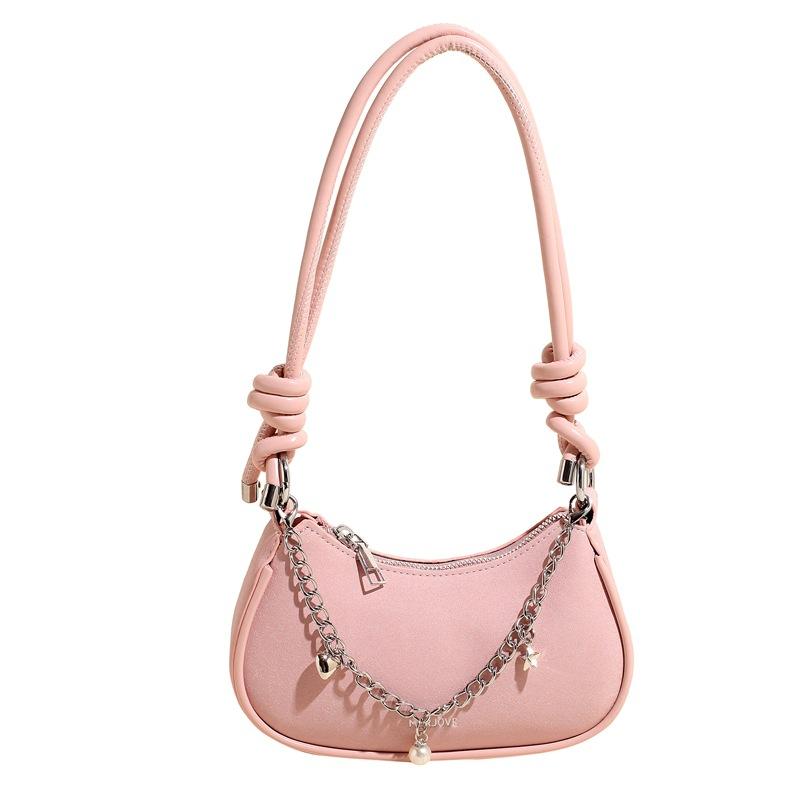 Premium Sense Underarm Bag Women 2025 New Trendy Fashion Woolen Foreign Style Messenger Bag Daily Go Commuting Bag