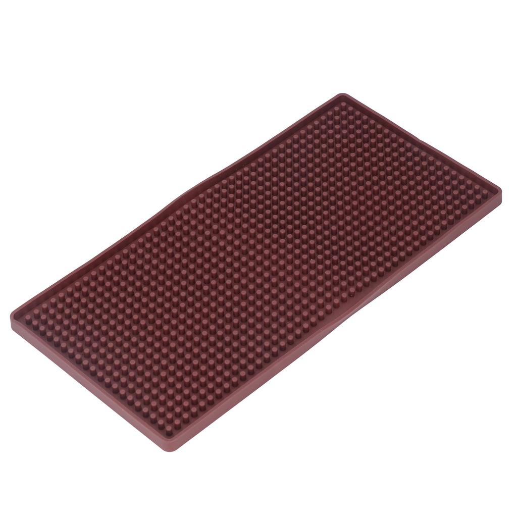 Bar Mat Premium Food Grade Silicone Heat Resistant   Odorless Nonslip Soft Flexible Coffee Bar Mat