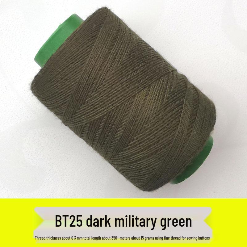 Pagoda Sewing Thread Set: Camel, Light Beige, Dark Gray, Black Coffee Small Rolls for Hand and Machine Mending.