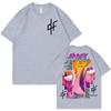 Rap Group PNL Dans La Legende Merch Tshirts Unisex Unisex Clothing Fashion Hip Hop T Shirts High Quality Cotton Oversized Tshirt