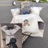 Electric Car & Bicycle Winter Windshield Quilt, Velvet Thickened, Waterproof & Windproof, 2025 Model.