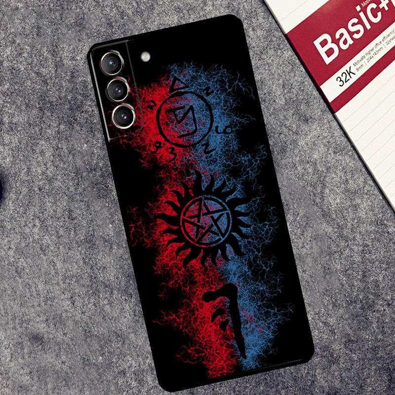 Supernatural Case For Samsung Galaxy S25 Ultra S20 S21 S22 S23 S24 Ultra S9 S10 Plus S25 FE Cover Coque