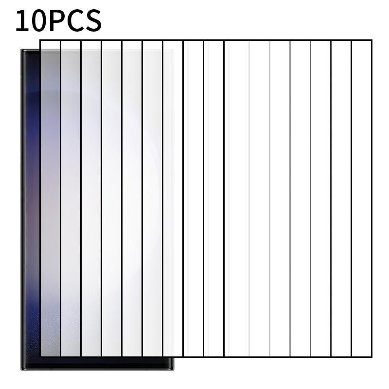 

RURIHAI 10 шт. Захисна плівка для екрана Samsung Galaxy S24 Ultra 2.5D з підтримкою розблокування відбитком пальця Type A