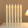 LED Long Candles Electronic Candles Lamp Smoke-free Remote Control Festivals Parties Birthday Decoration Candle.