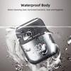 Electric Foil Shaver for Men Compact Travel Shaver with LED Display Rechargeable Cordless Facial Hair Beard Trimmer