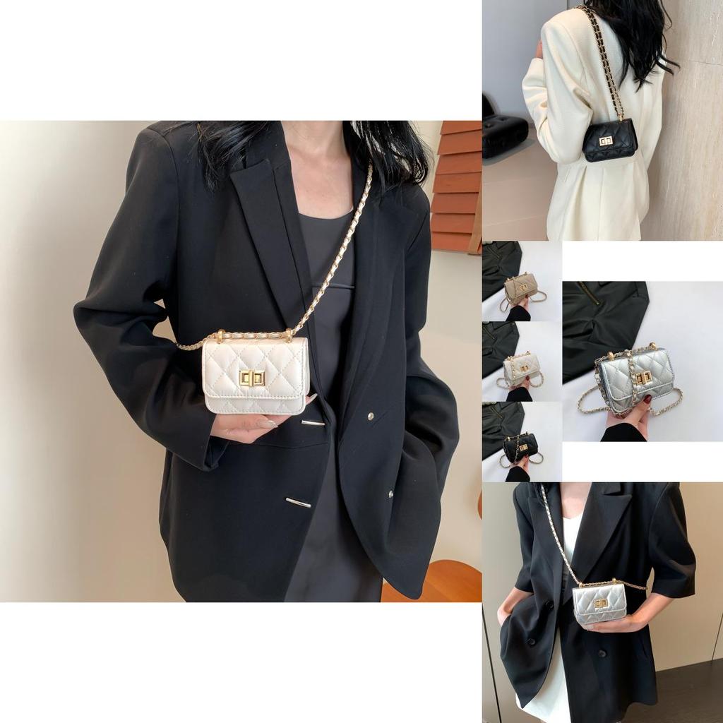 Chic Vintage Womens Shoulder Bag Trendy Casual Spring Season Small Square Bag