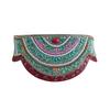 Boho Style Heavy Industry Turquoise Hollow Ethnic Style Pattern Elastic Ethnic Style Yunnan Travel Photo Elastic Tight Women's Waist Seal