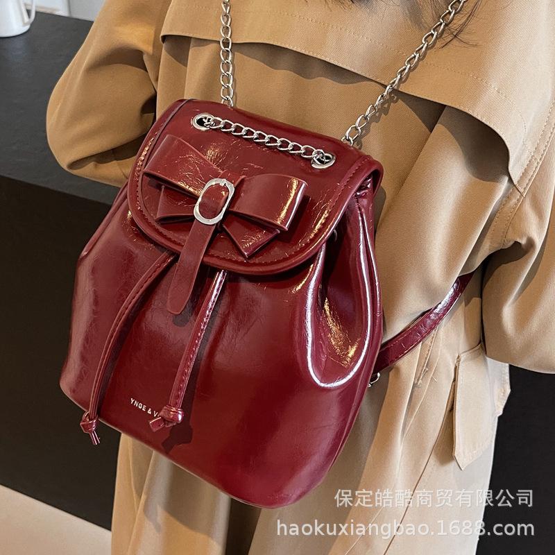 Premium bag women's 2025 new trendy and popular messenger shoulder bag large capacity tote bag commuter backpack