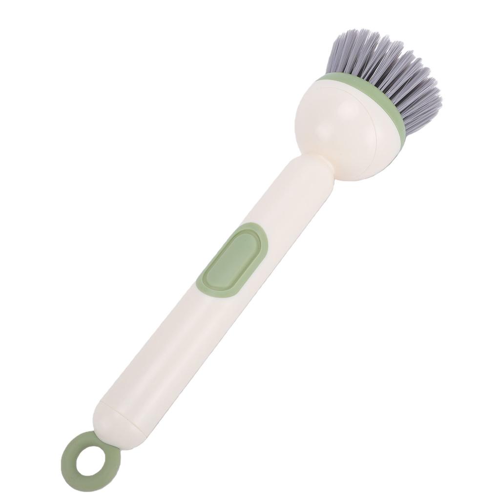 Dish Brush with Detergent Dispenser Adjustable Angle Rotating Scrub Brush for Pots Pans Kitchen Cleaning Brush for Sink