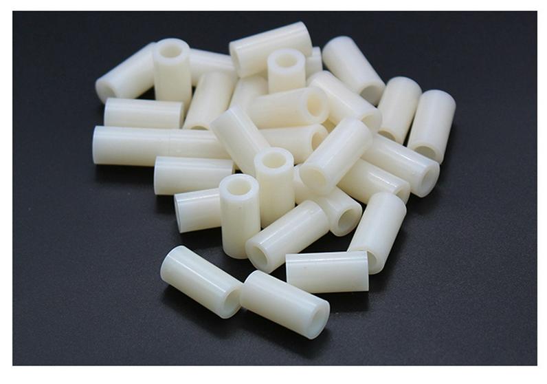 M3 Weißer Nylon-Isolierabstandhalter Dichtungsscheibe