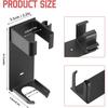 Wall-Mount Holder for Dyson Airwrap Styler Hair Curling Suitable Various Curly Hair Sticks Iron Aluminum Organizor Storage Rack