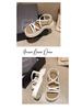 Women's 2024 Summer Platform Sandals with Small Cross-Strap and High Heel In New Korean Style