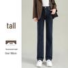 2025 Women's High-Waisted Vintage Straight-Leg Jeans for Spring and Autumn