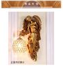 Nordic Modern Angel Wall Lamps Living Room TV Background Wall Decor LED Bedroom Decor Lamp Creative Resin Mermaid Wall Light E27