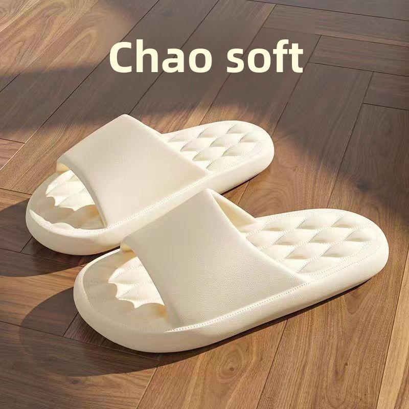 

Нескользящие тапочки для женщин на лето, для дома, для дома, крутые тапочки для мужчин, парные цельные тапочки 42-43