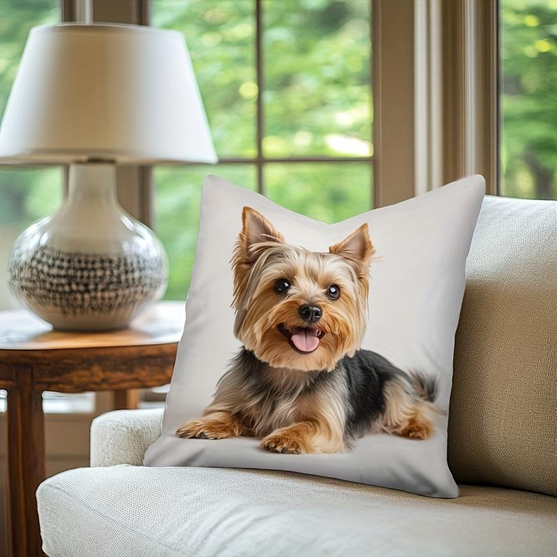 This Piece Is Puppy Themed, Suitable As A Home Decor Cushion Cover For Cars, Sofas And Bedrooms Does Not Include The Pillow Core