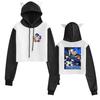 Nuova Felpa con Cappuccio Blu Prison Blue Lock Anime con Orecchie da Gatto - Collezione Autunno/Inverno Donna