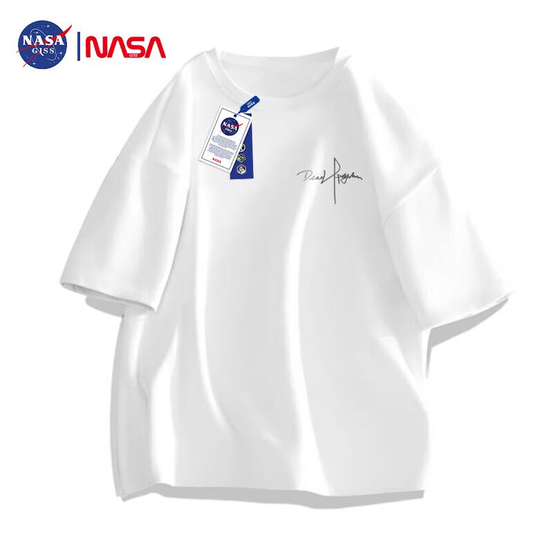 

Официальная модная хлопковая футболка с круглым вырезом NASA GISS S