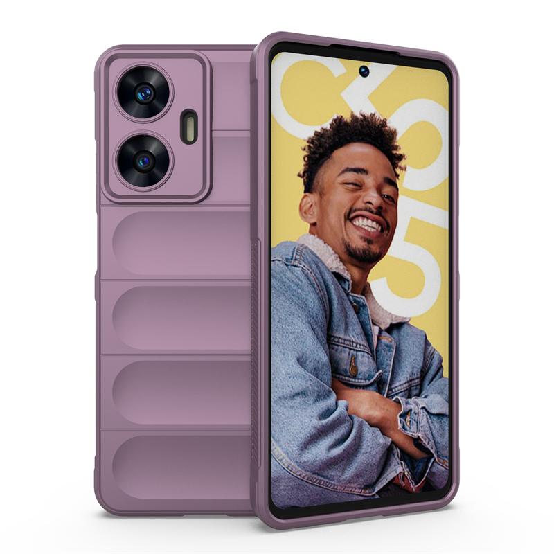 For Realme C55 Case Cover OPPO Realme C55 Capa New Shockproof Armor Back Bumper Soft TPU For Fundas Realme C55 C 55 Cover